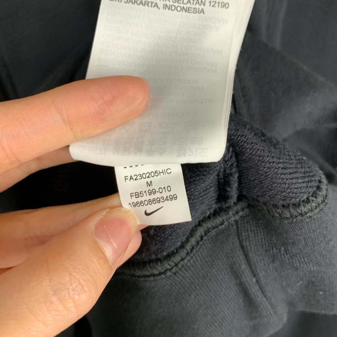 나이키 신형 블랙 트레이닝 후드집업 상품이미지5