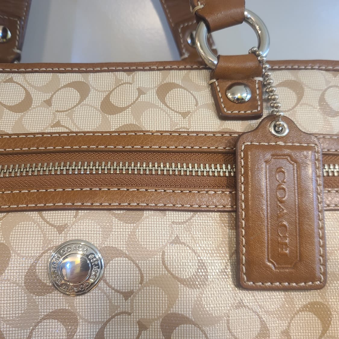 코치 F17179코티드컨버스 토트백 상품이미지4