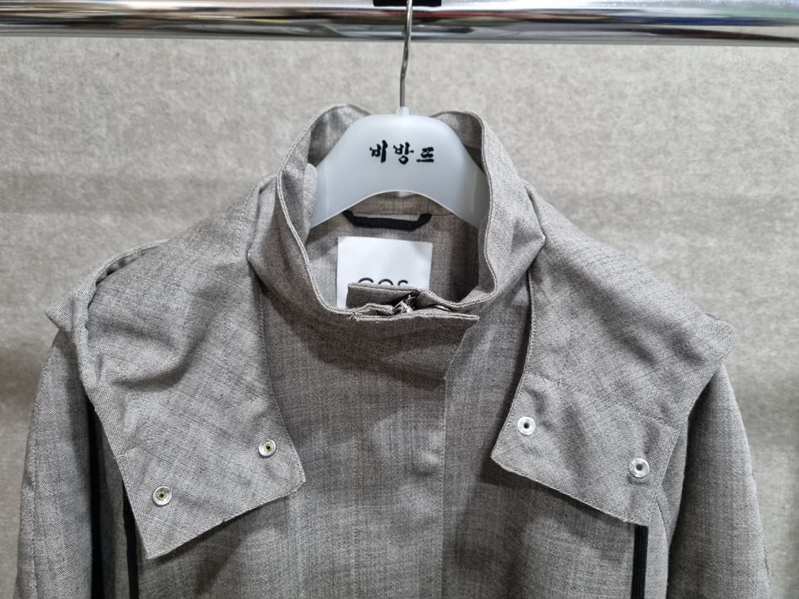 여성 S 코스 후디드 울 유틸리티 자켓 상품이미지4