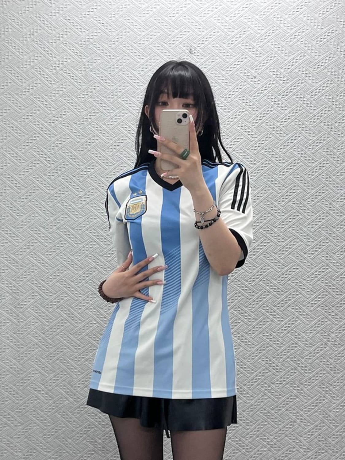 아디다스 레트로 14-15 아르헨티나 져지 반팔티 100 C12323 상품이미지2