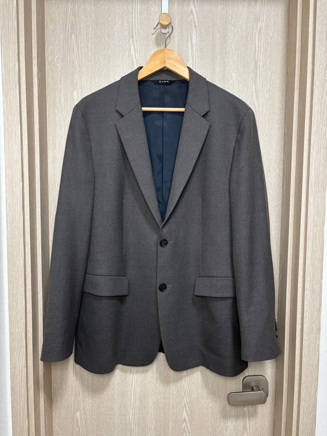 24SS)타임옴므 더젠틀 정장셋업 105,86/다크브라운 상품이미지2