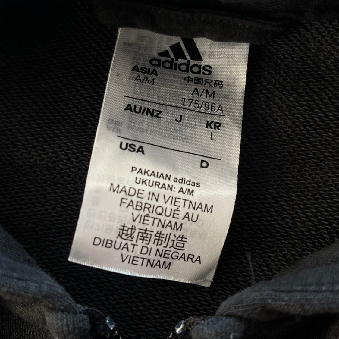 아디다스 삼선 후드집업 상품이미지3