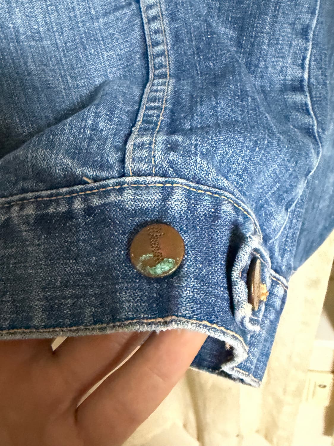 70s usa wrangler 127mj 랭글러 데님자켓 상품이미지4