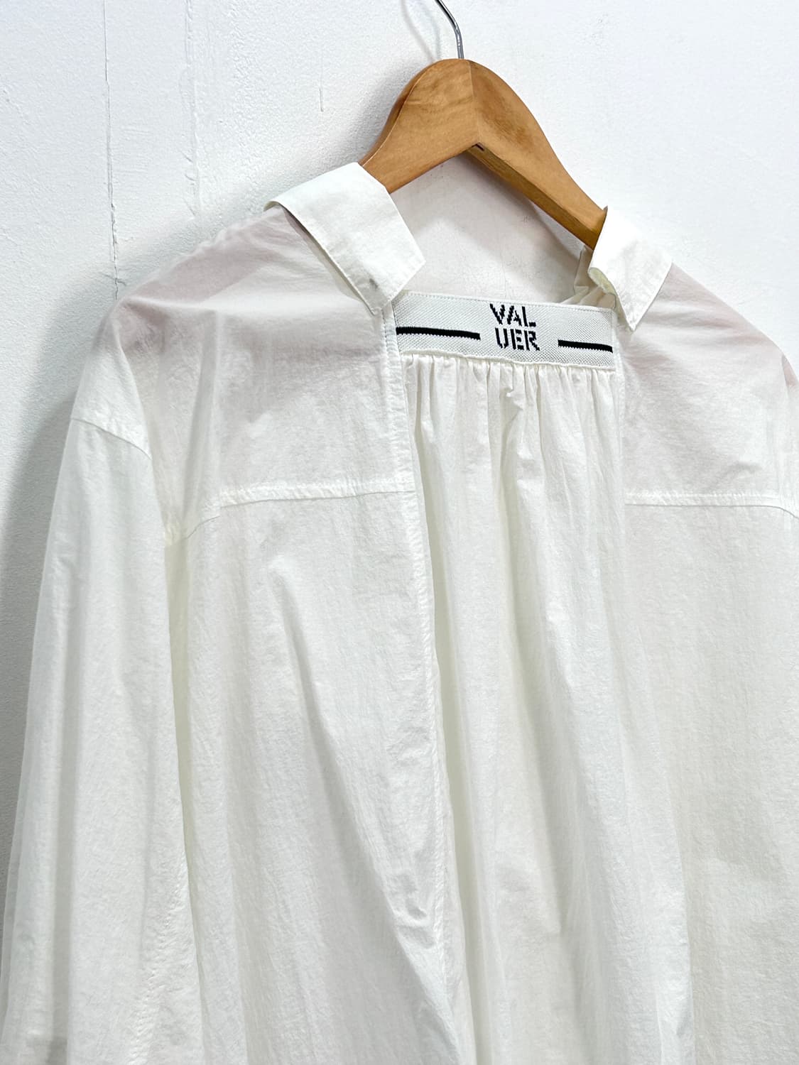 VOV 보브 바스락 오버핏 셔링 블라우스 여성 55-66 상품이미지7