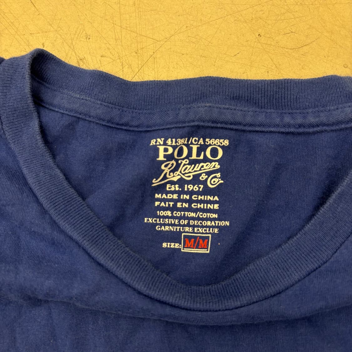 폴로 랄프로렌 블루 포니 반팔티셔츠 상품이미지3