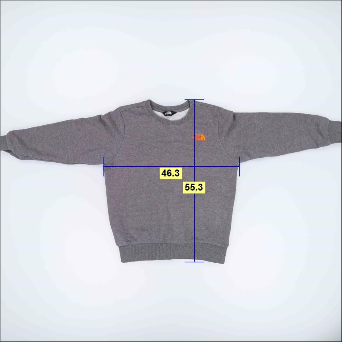 150 노스페이스 키즈여성 맨투맨 0220H1 상품이미지5