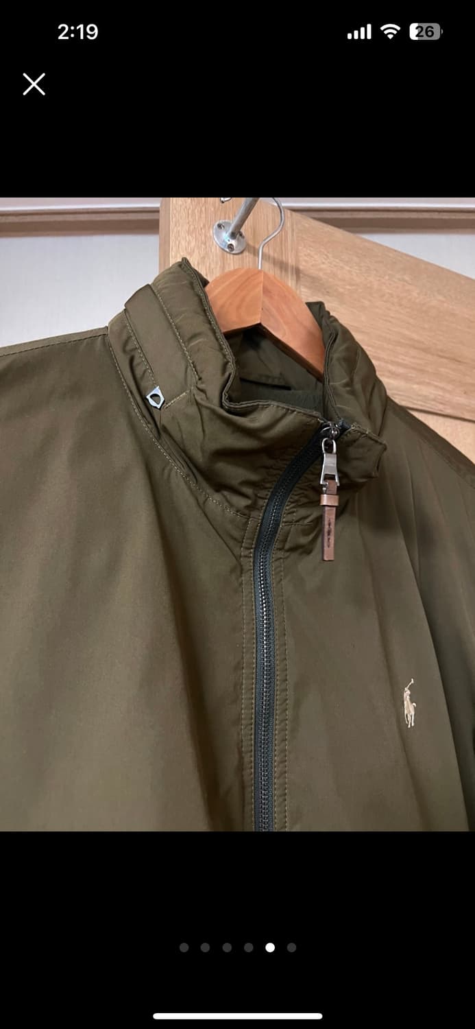 남성 폴로 패딩 바람막이 (정품) 백화점 구매  상품이미지5