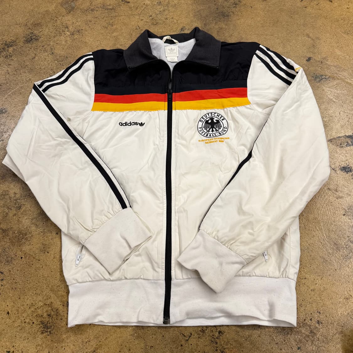 아디다스 독일 도우처 흰검 바람막이 자켓  90 상품이미지2
