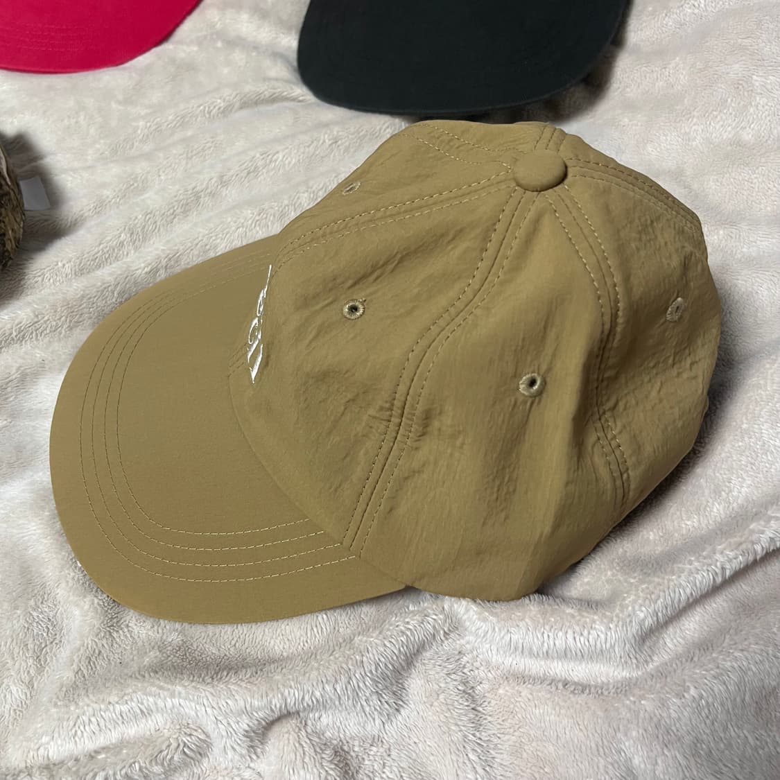 Fetch 나일론 베이지 볼캡 상품이미지2