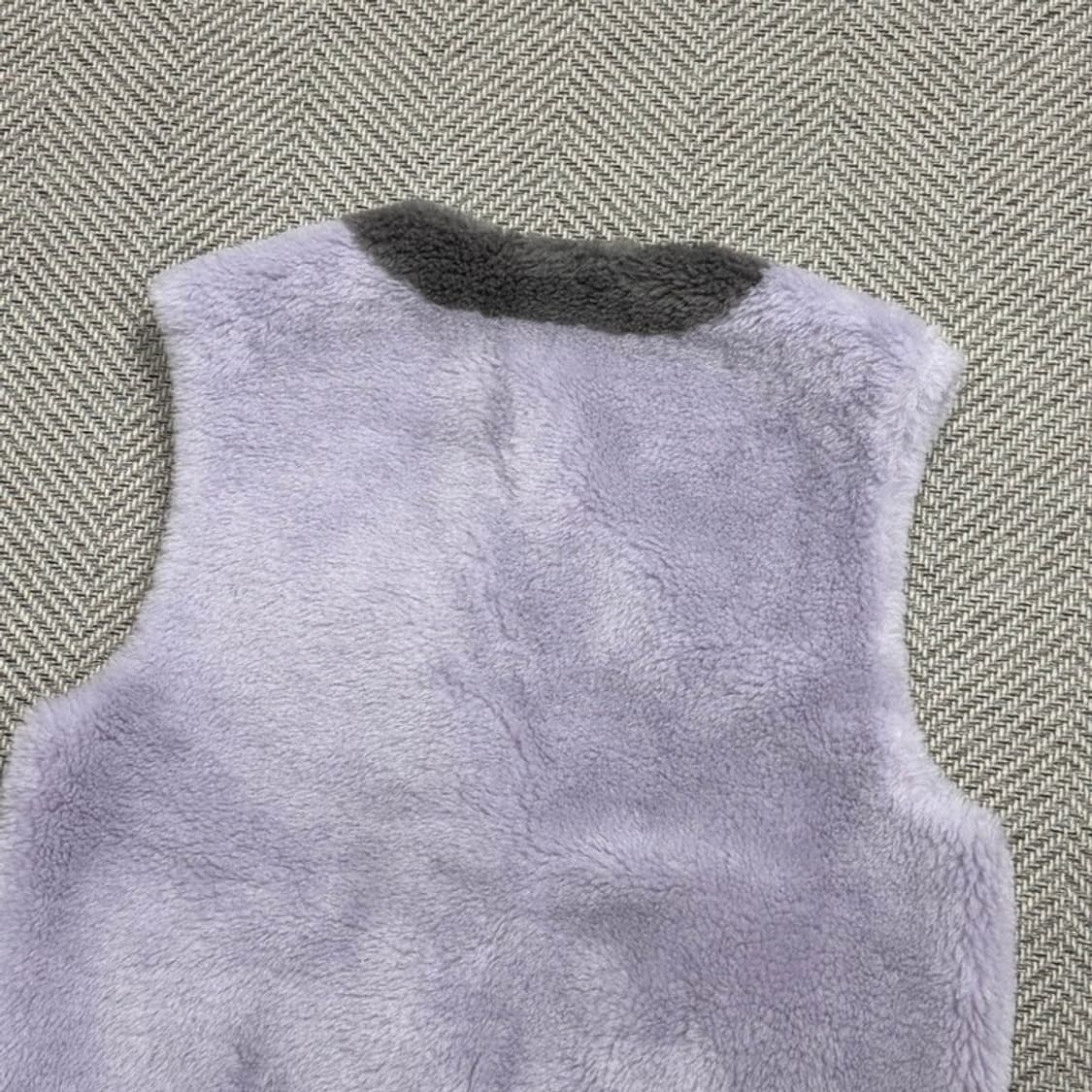 칼라거펠트 퍼 베스트 v1572 상품이미지5