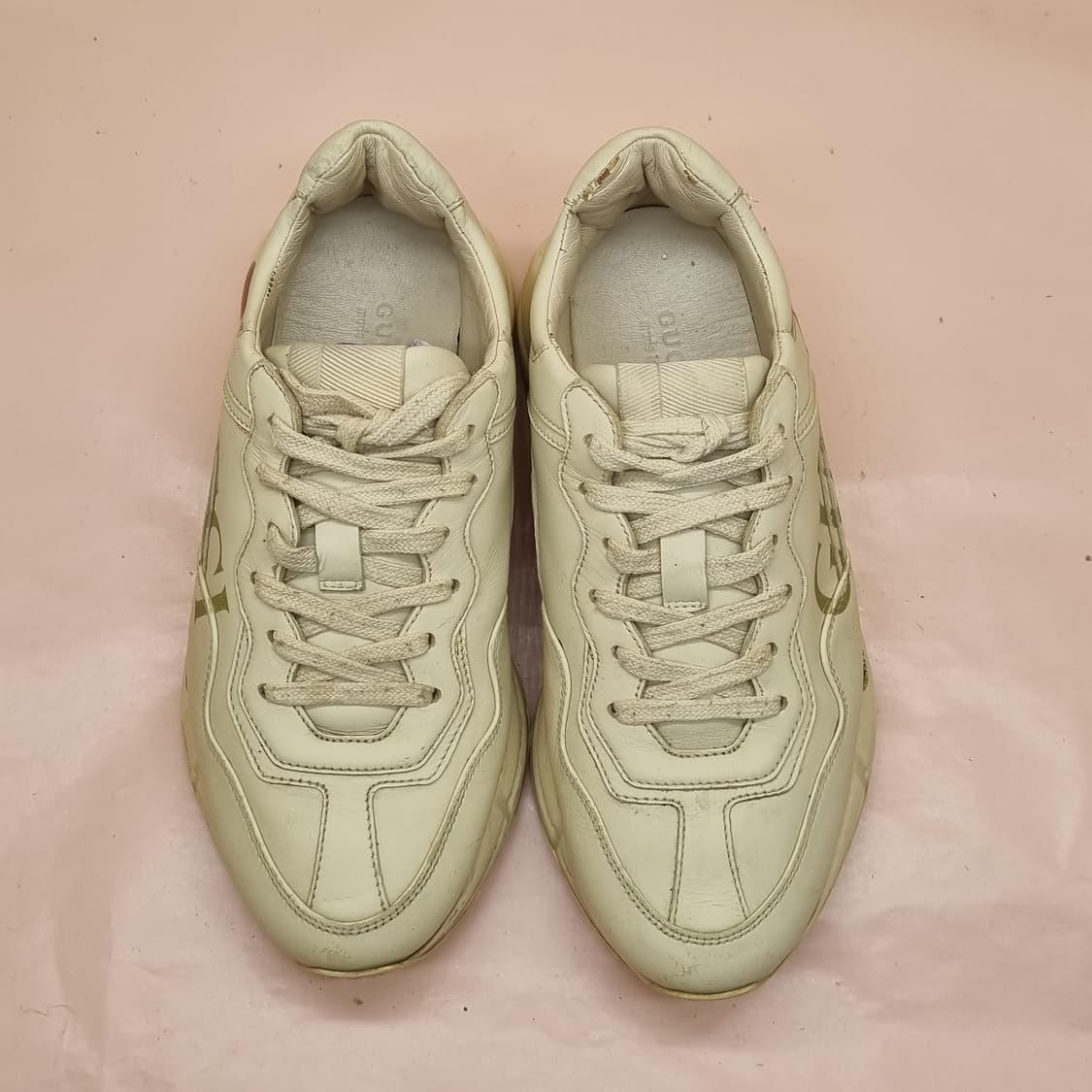 구찌 라이톤 레더 스니커즈 36 220 상품이미지2