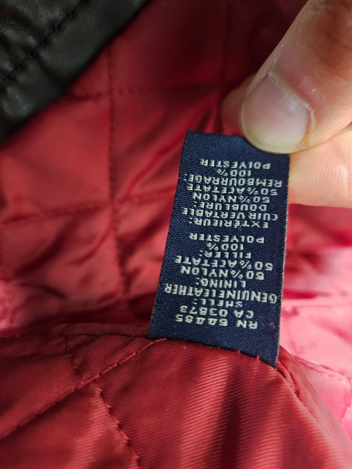 아메리칸이글 소가죽 자켓(M/M사이즈, 105) 상품이미지4