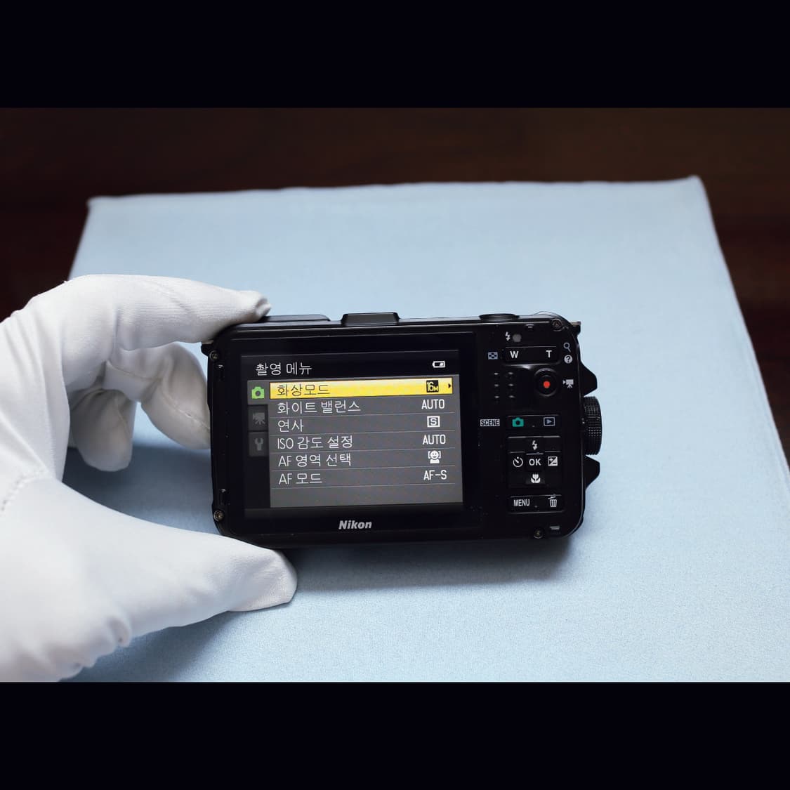 레어<A+급><한글>니콘 쿨픽스 aw100 오렌지 빈티지 디카 상품이미지7