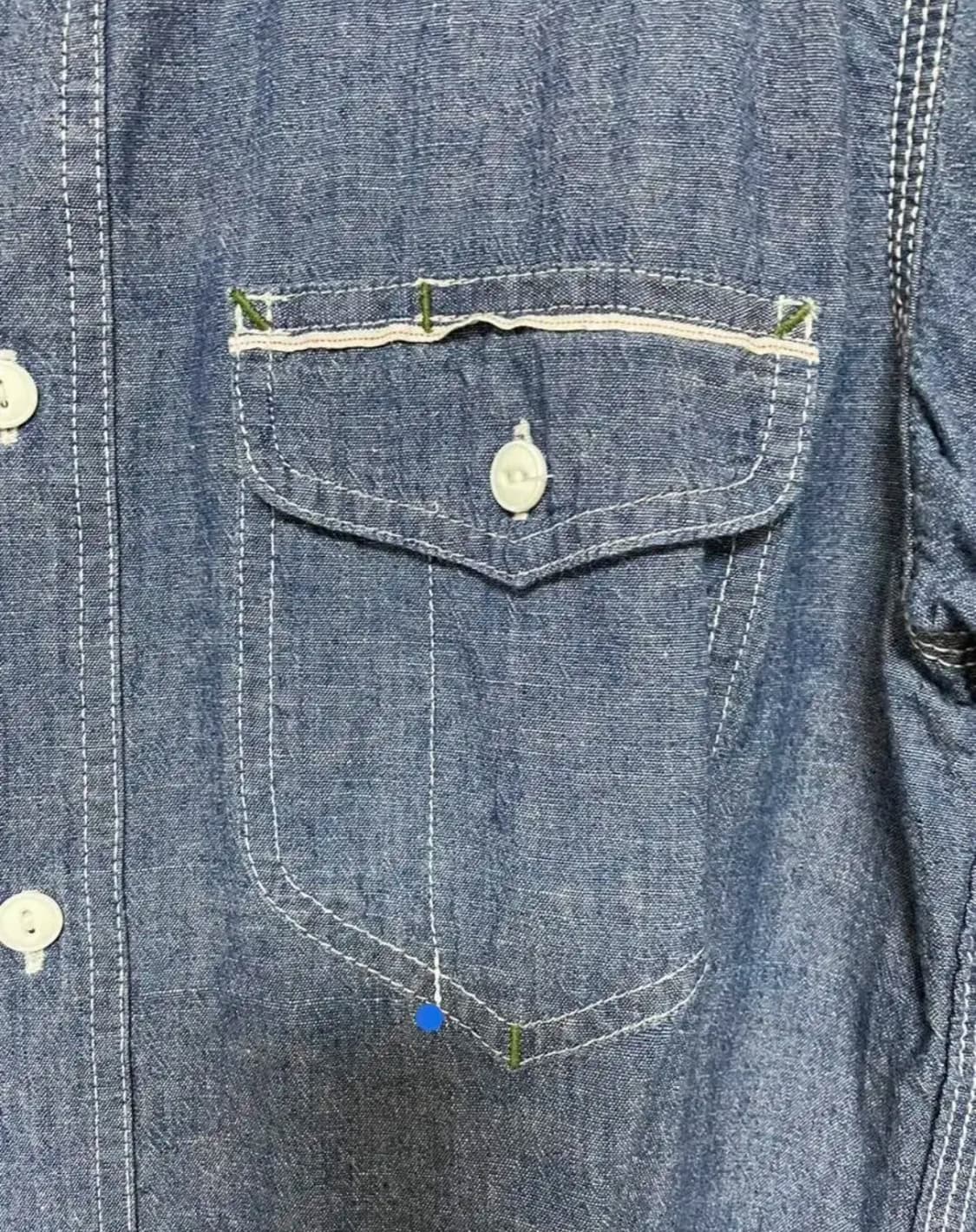 이스트하버서플러스 남성 린넨& 면 셔츠S size-Made in Japa 상품이미지4