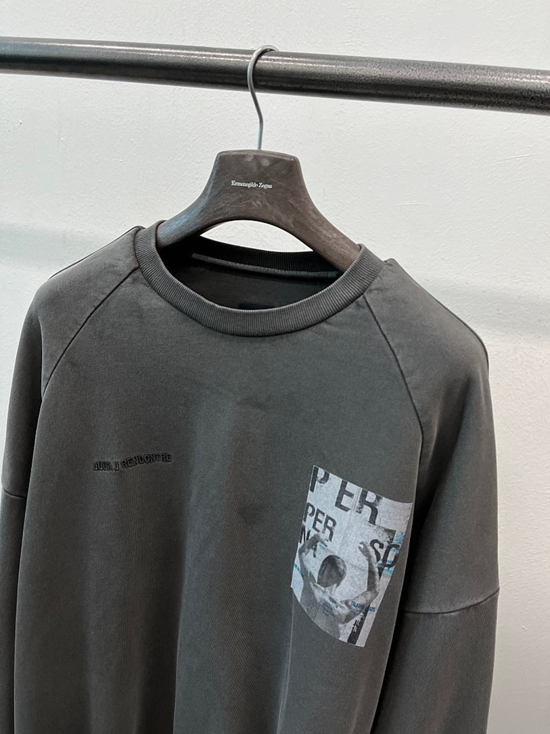 105) 준지 프린트 오버 맨투맨  상품이미지2