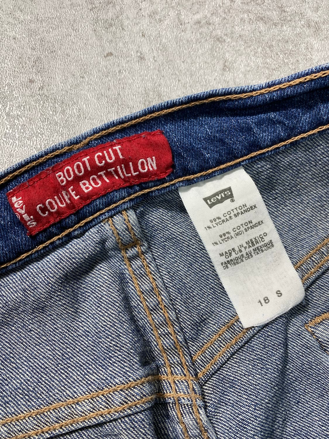 [39] Vintage Levi's 리바이스 쿠페 부츠컷 데님팬츠 상품이미지6