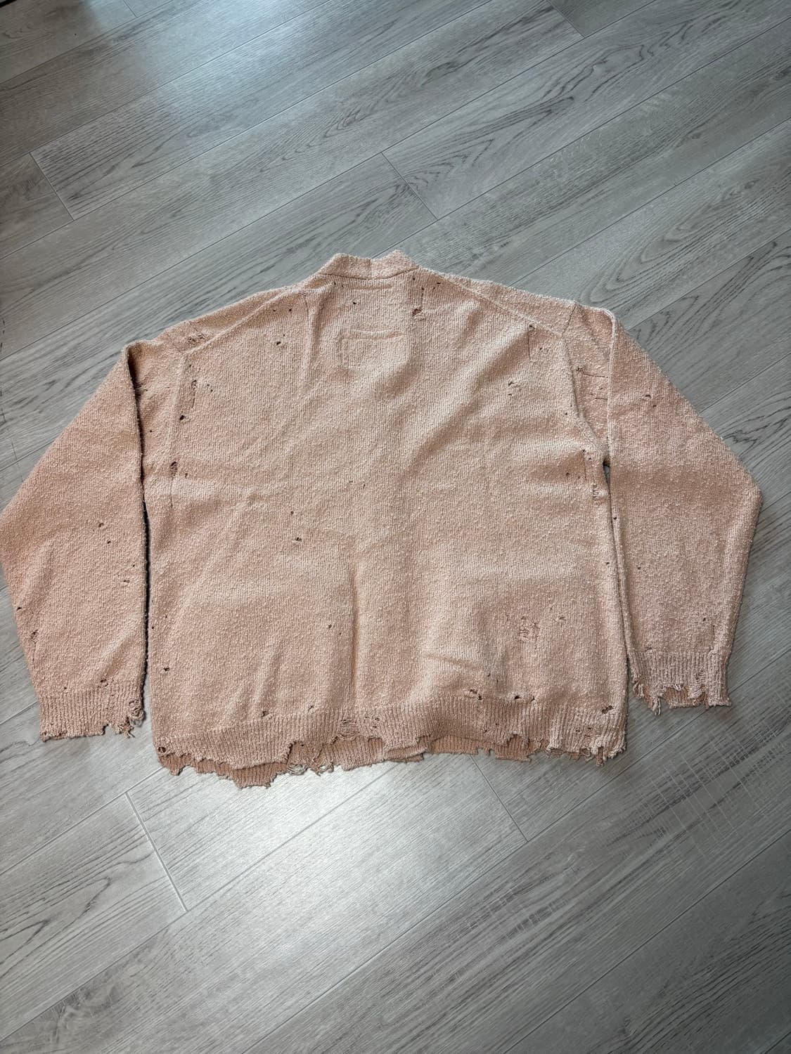 [36] 미하라야스히로 디스트레스 가디건 상품이미지2