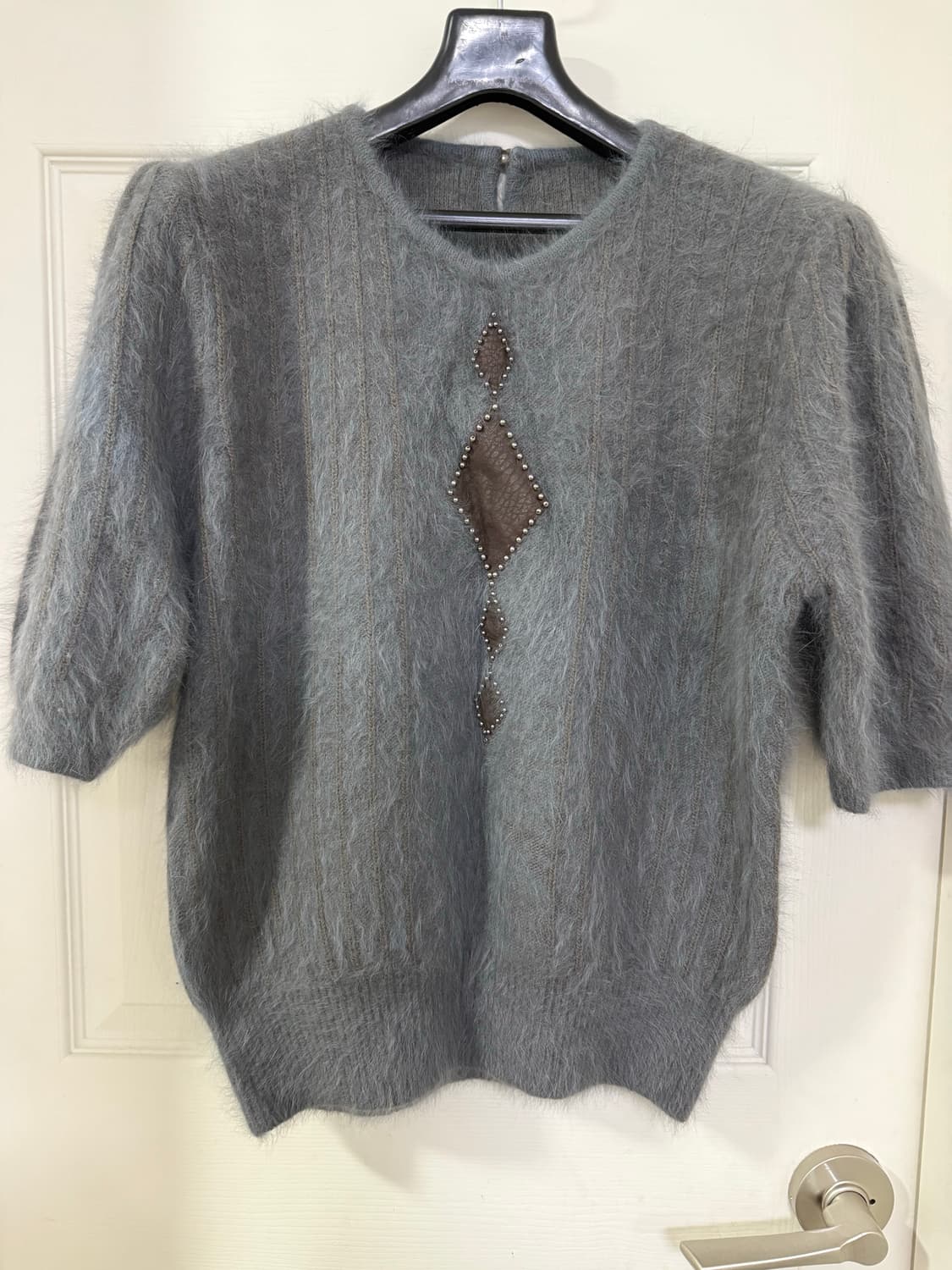 앙고라 반팔 니트 상품이미지1