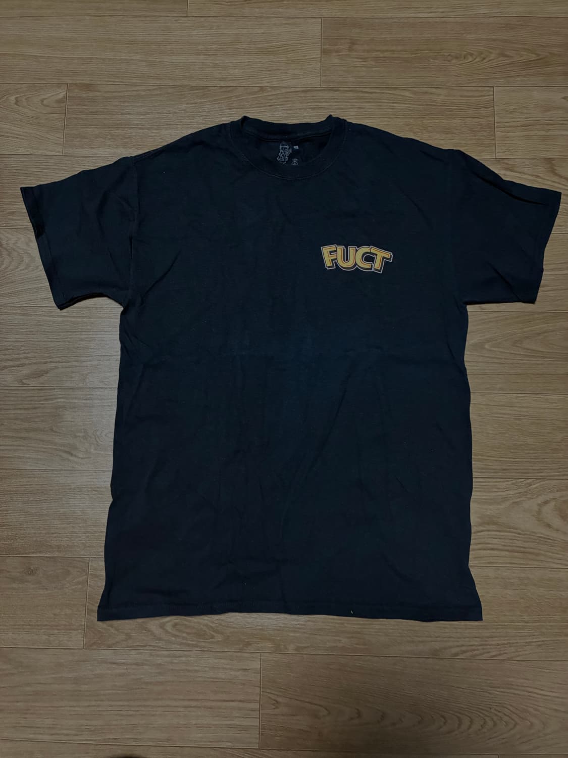 M) FUCT 퍽트 티셔츠 블랙 Made in USA 상품이미지1