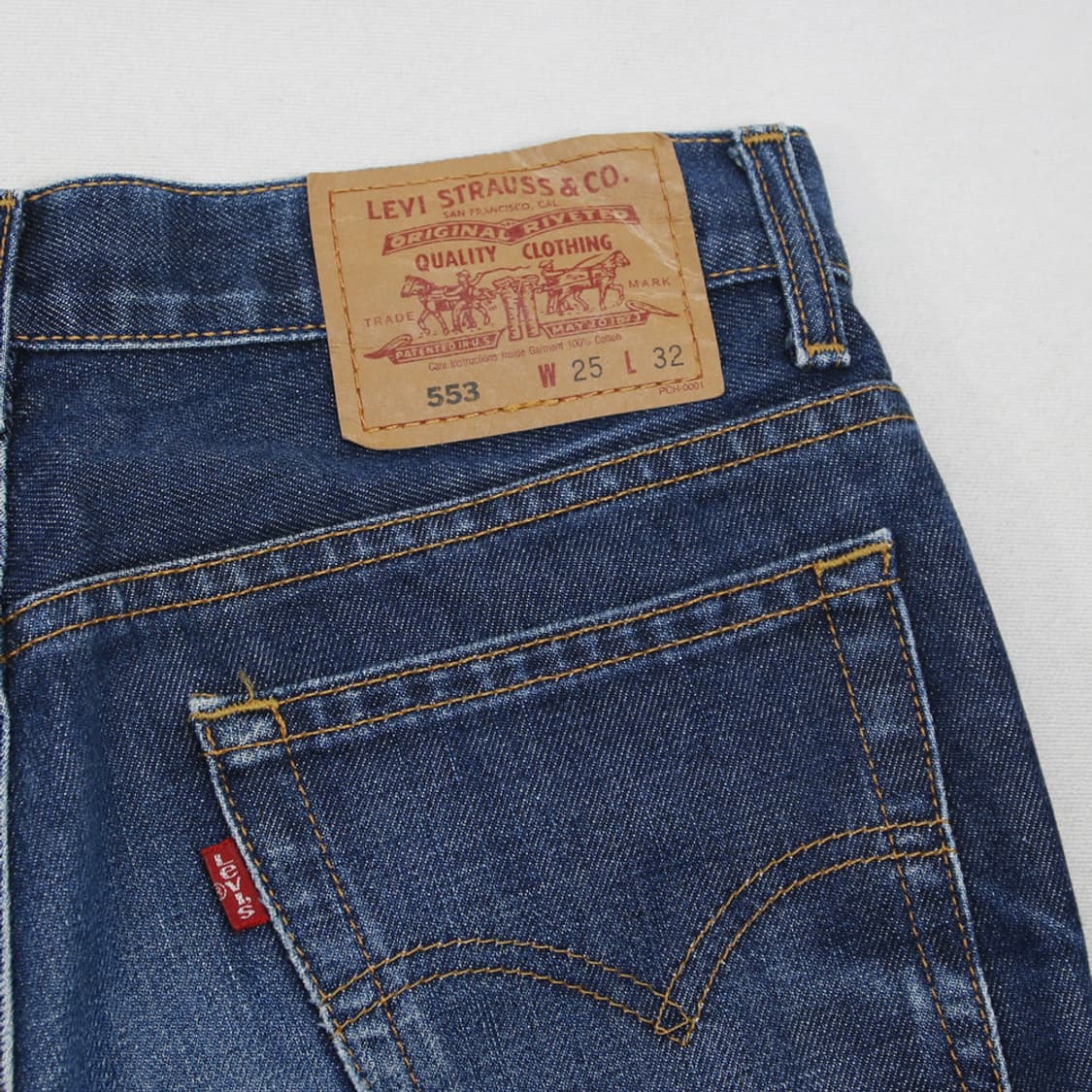 90's 리바이스 553 부츠컷 진 (여성용 27.5) 상품이미지9