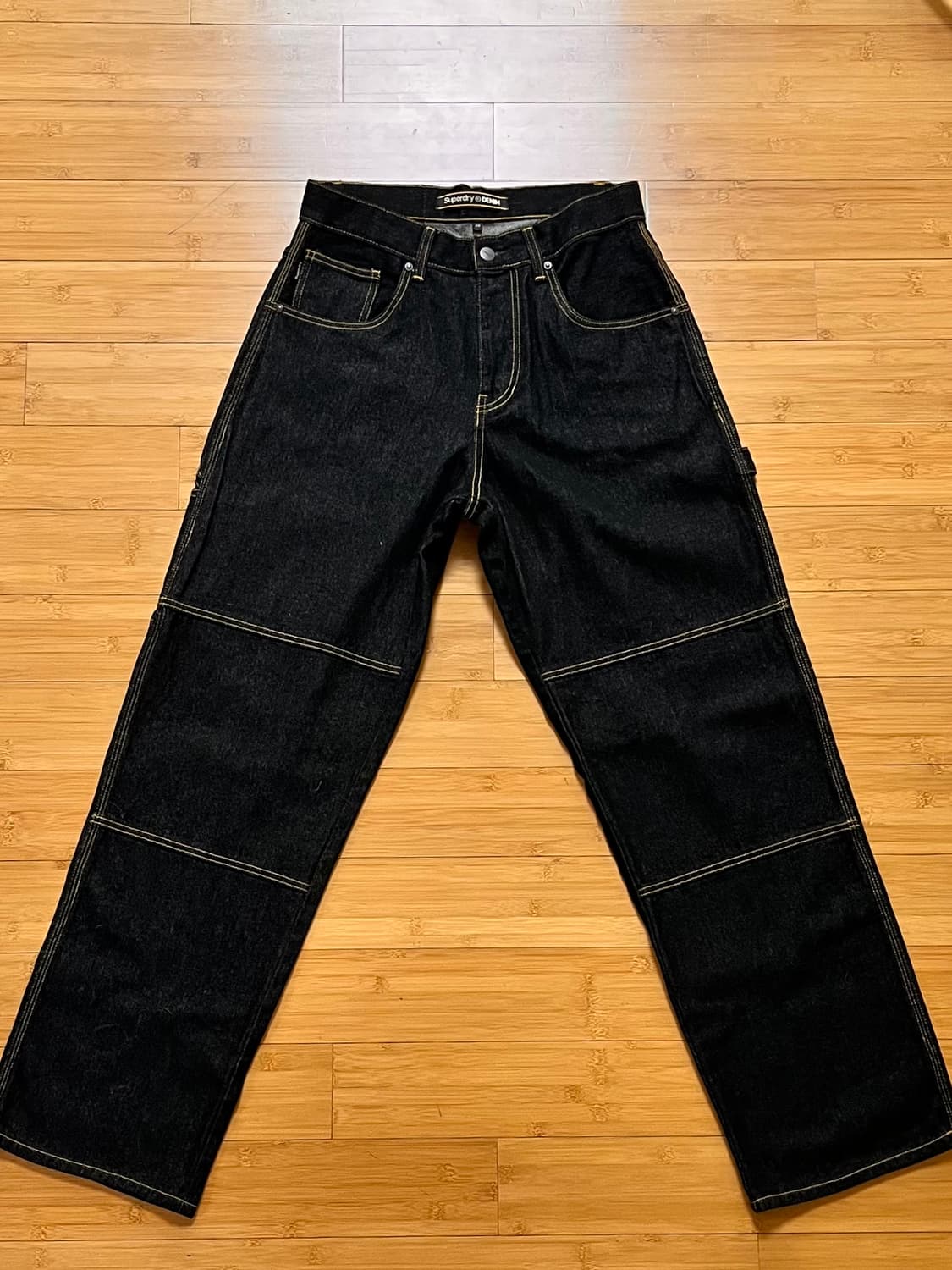 슈퍼드라이 카펜터 데님팬츠 W28 상품이미지2