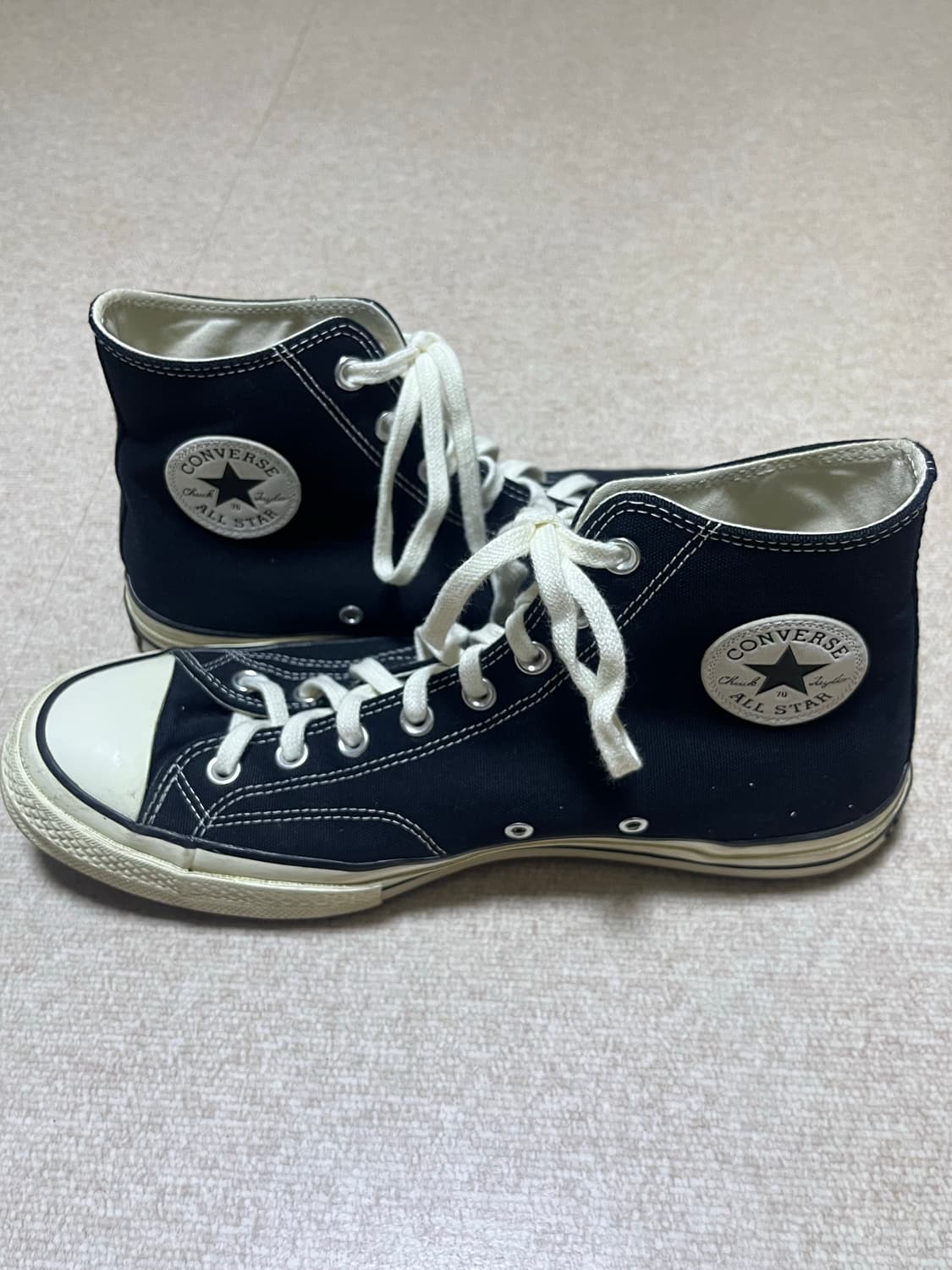 [295] 컨버스 척 70 하이 블랙 상품이미지2