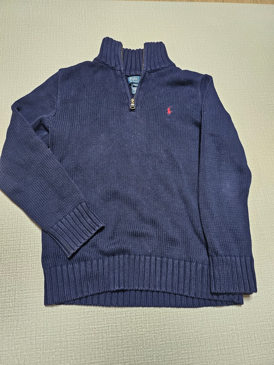 폴로 반집업 니트  상품이미지1