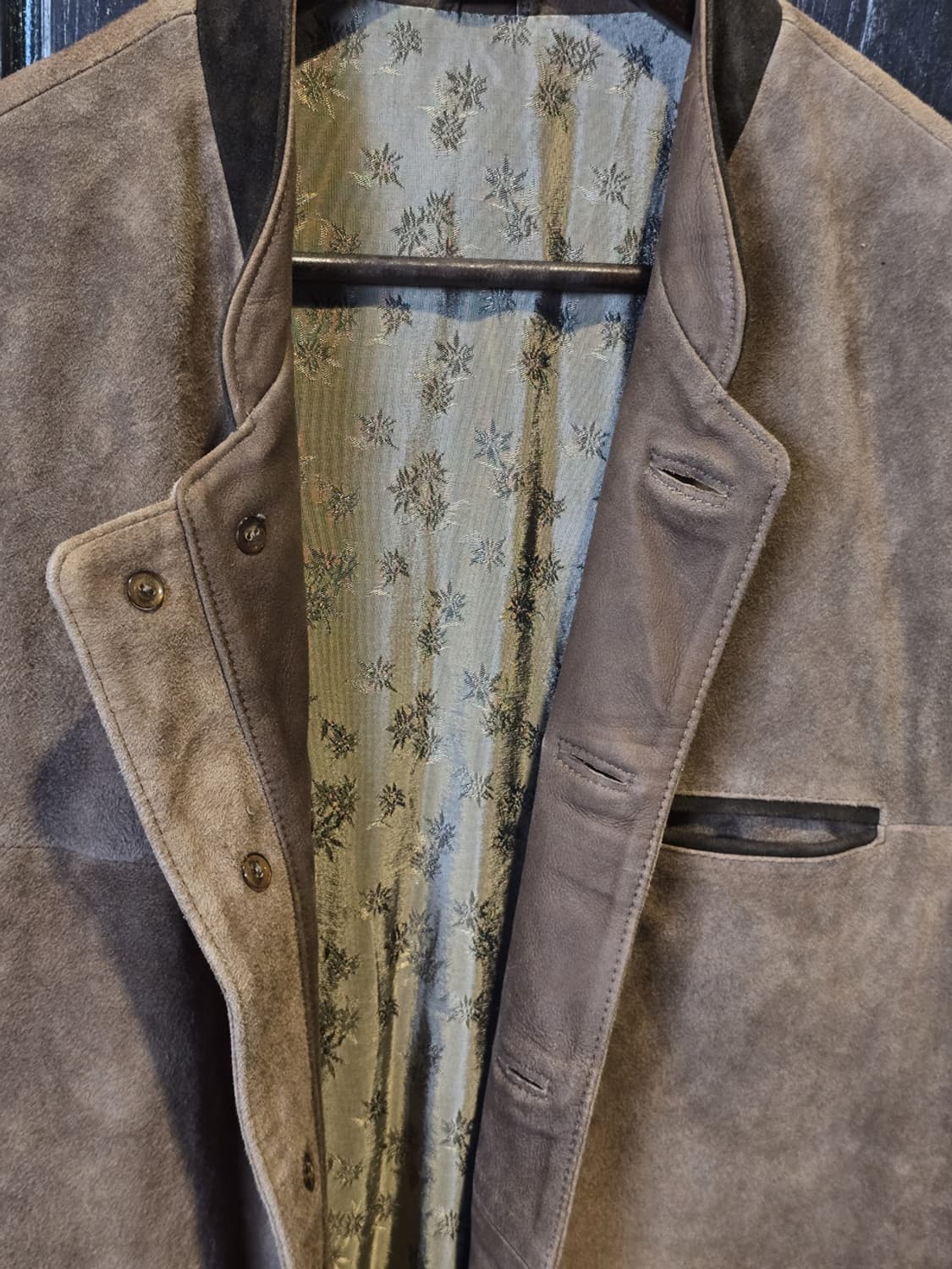 90s C&A LANDHAUS Goat Suede Leather Vest 상품이미지2