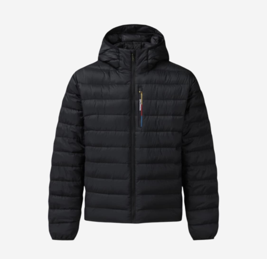 M L 2XL  살로몬 엑스 퓨즈 후드 다운 자켓 블랙 미개봉 판매 상품이미지1
