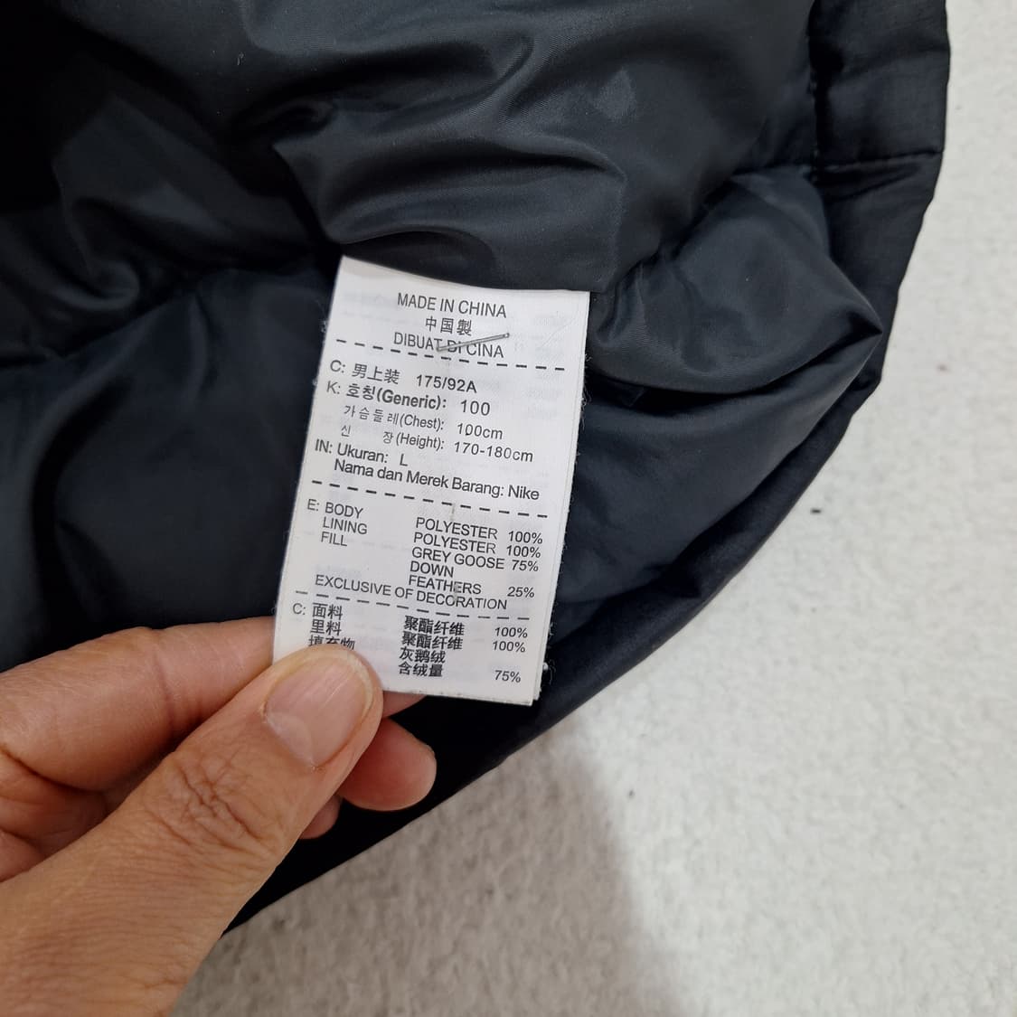 타미힐피거  기모반집업티셔츠S 상품이미지5