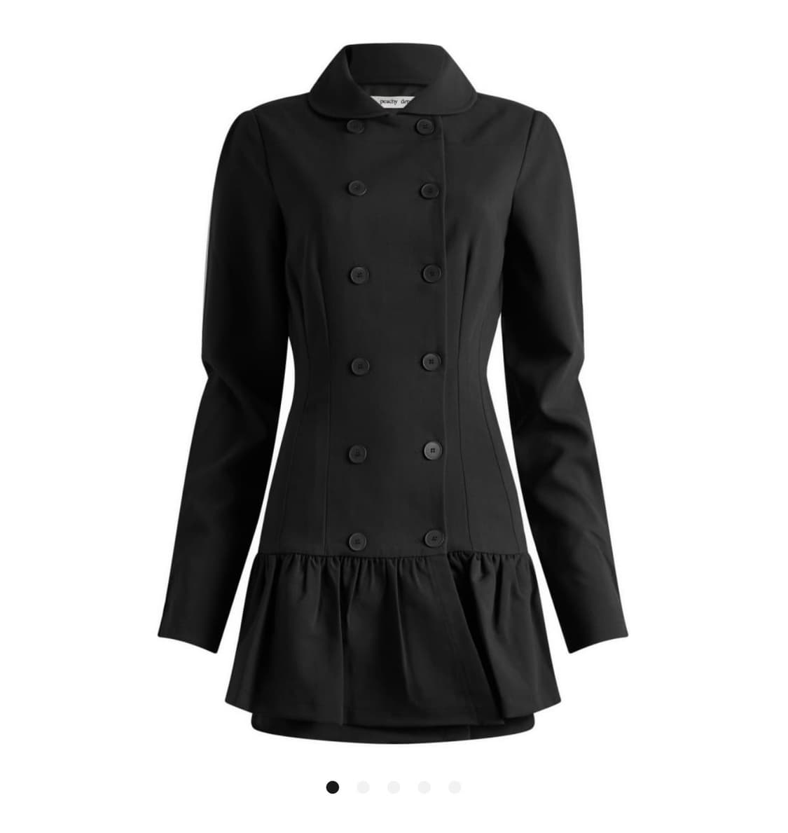 피치덴 로미 원피스 블랙 Onyx 상품이미지1