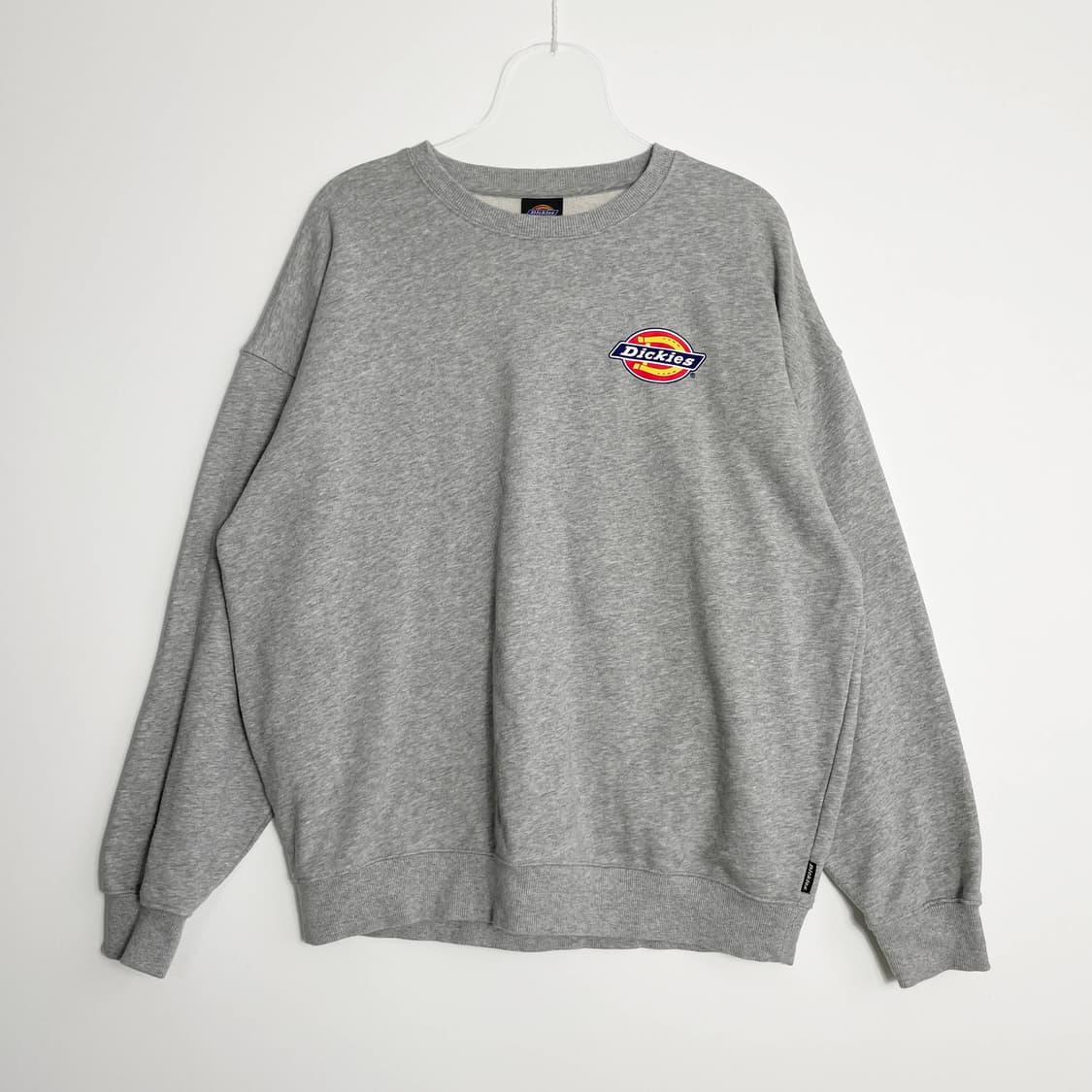 E2 디키즈(Dickies) 그레이 아이코닉 로고 맨투맨  M사이즈 상품이미지1