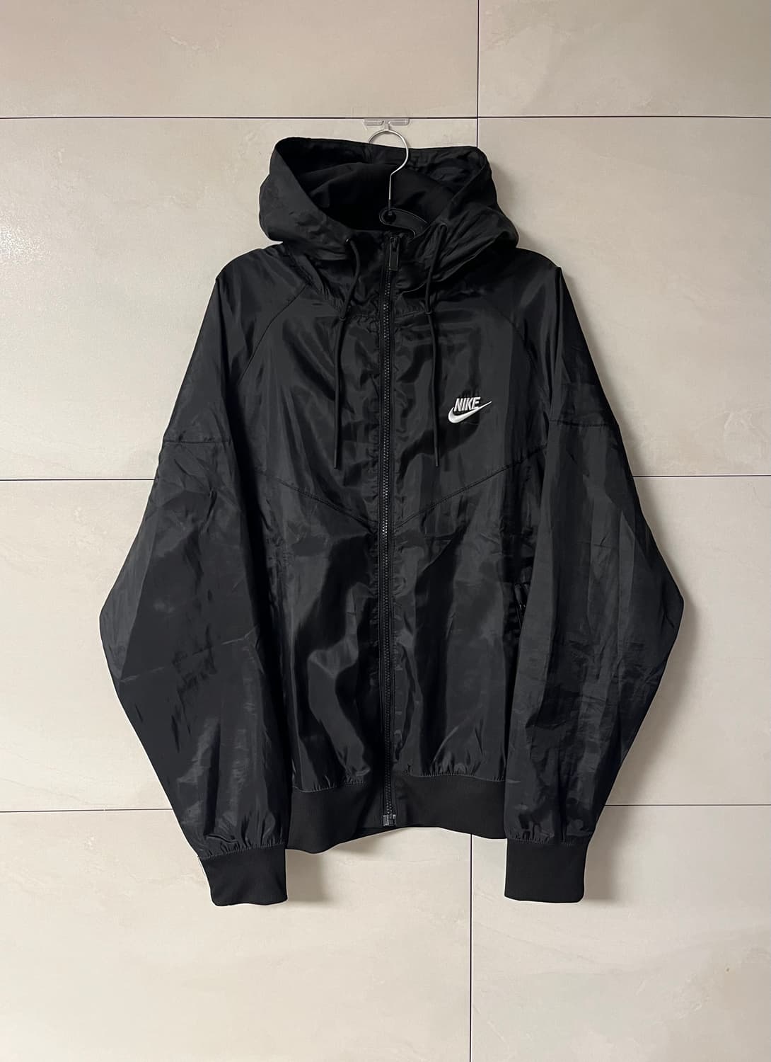 나이키 윈드러너 우븐 바람막이 블랙 (M) 상품이미지1
