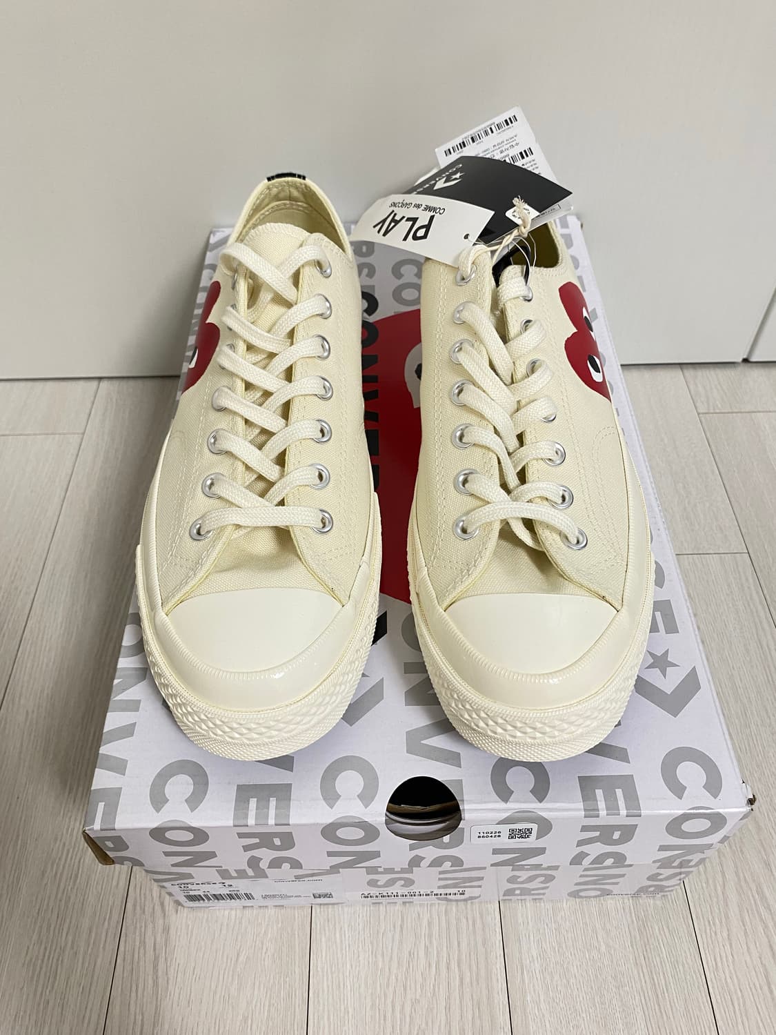 PLAY COMME DES GARCONS X CONVERSE 상품이미지3