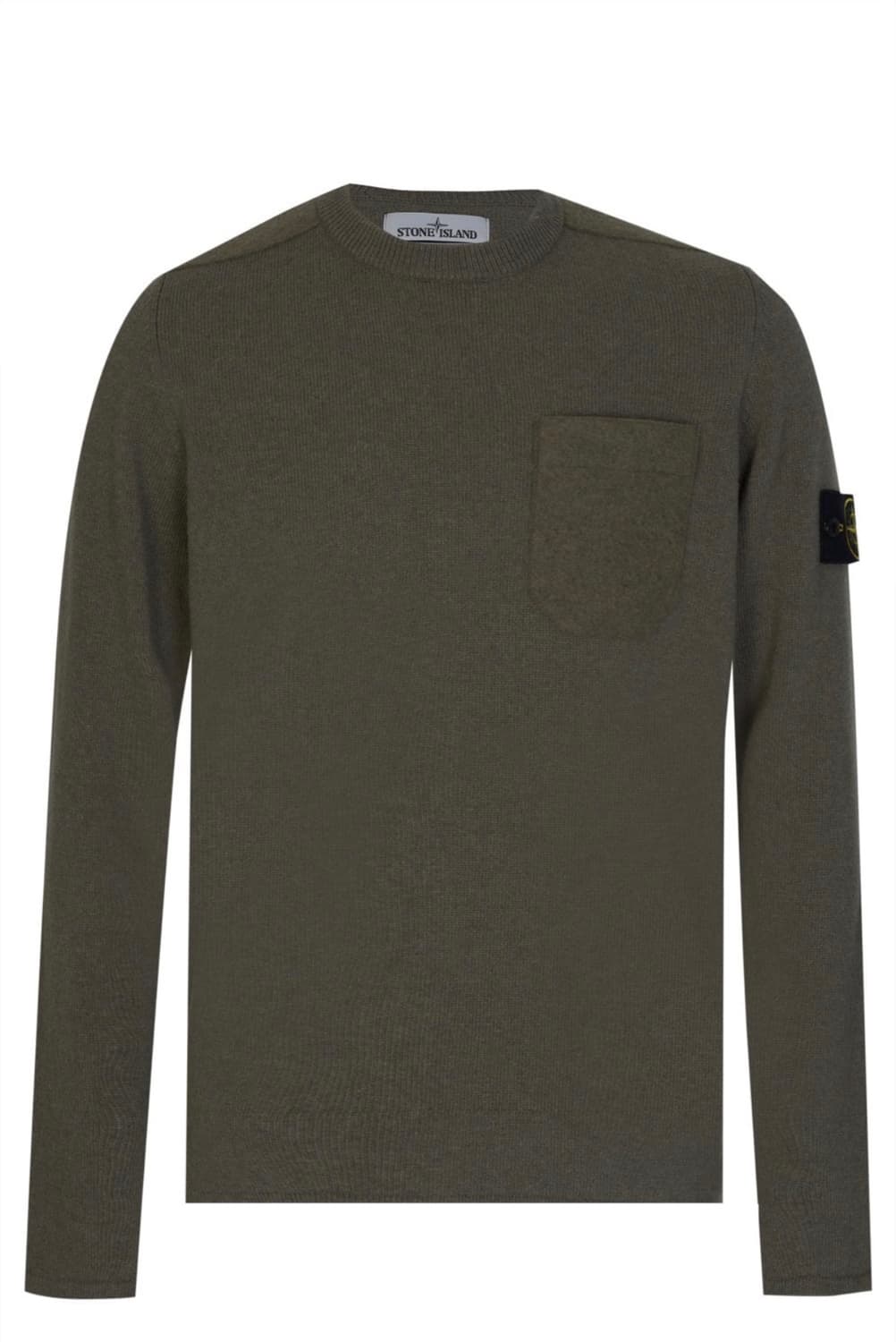 스톤아일랜드 포켓 울 니트 카키 XL 사이즈 상품이미지2