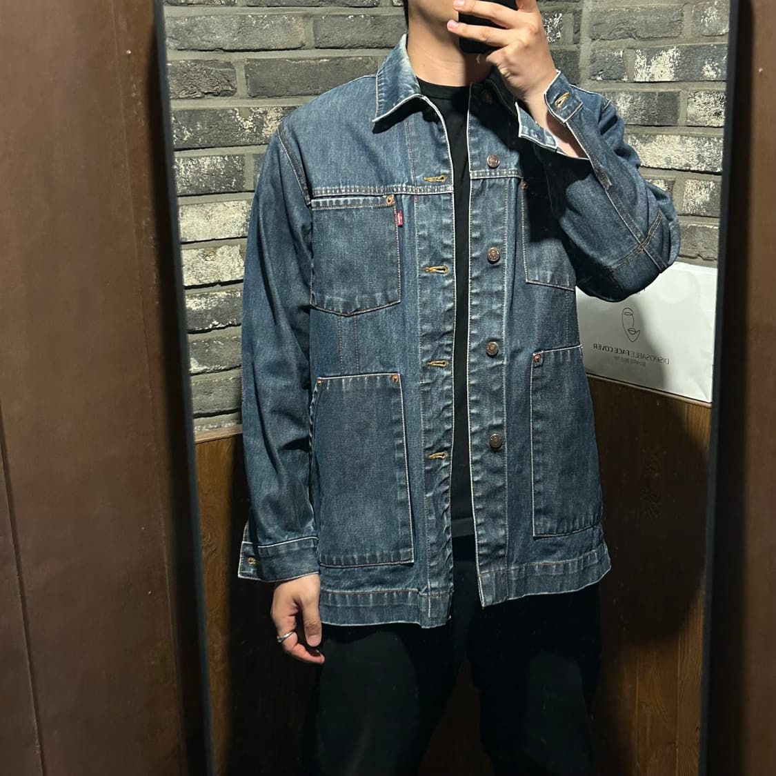 M) 리바이스 워크웨어 초어자켓 데님 청 자켓 상품이미지9