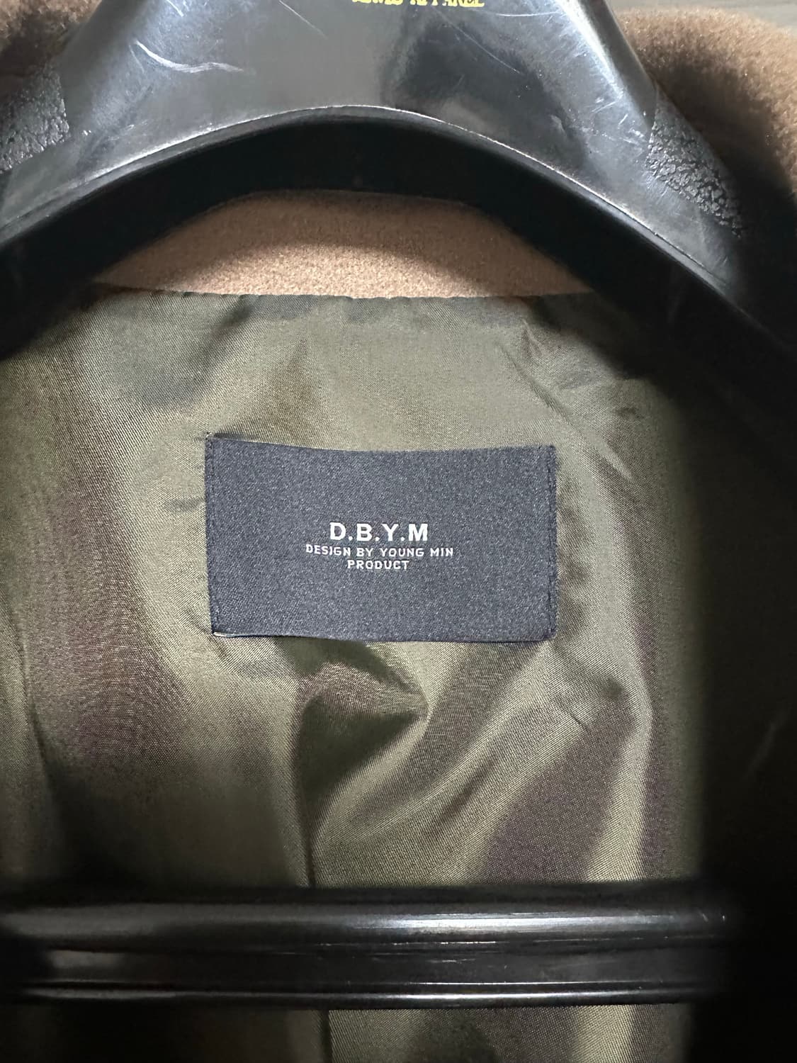 DBYM 카멜 오버핏 롱코트 상품이미지3