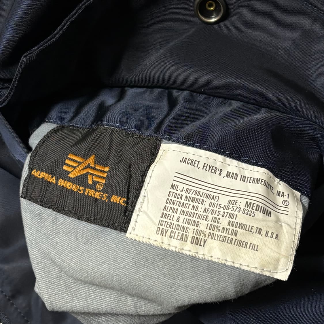 Alpha ma-1 아폴로 나사 플라이트 자켓 알파 항공점퍼  상품이미지7