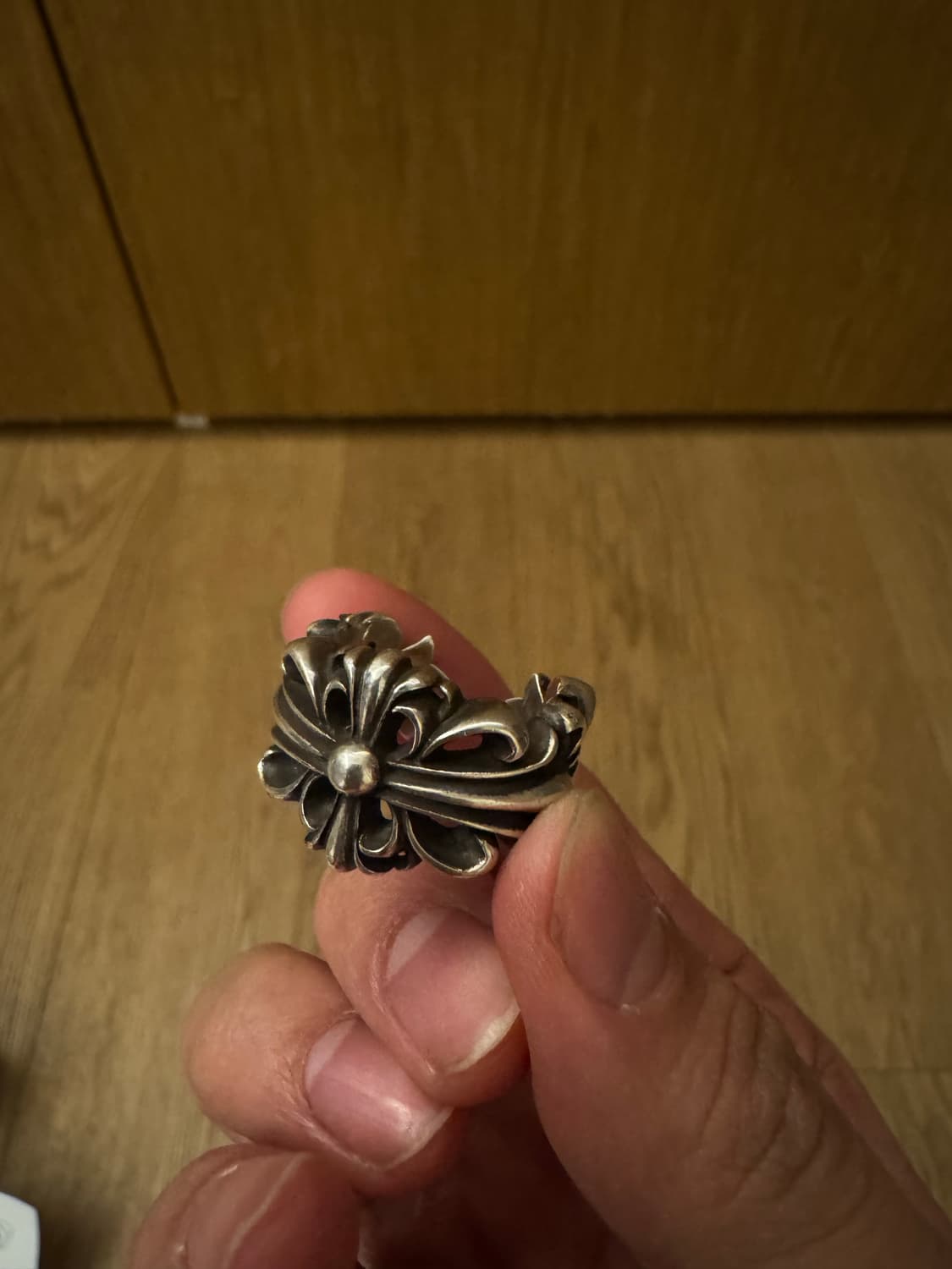 크롬하츠 더블 플로랄 us 10 반지 상품이미지2