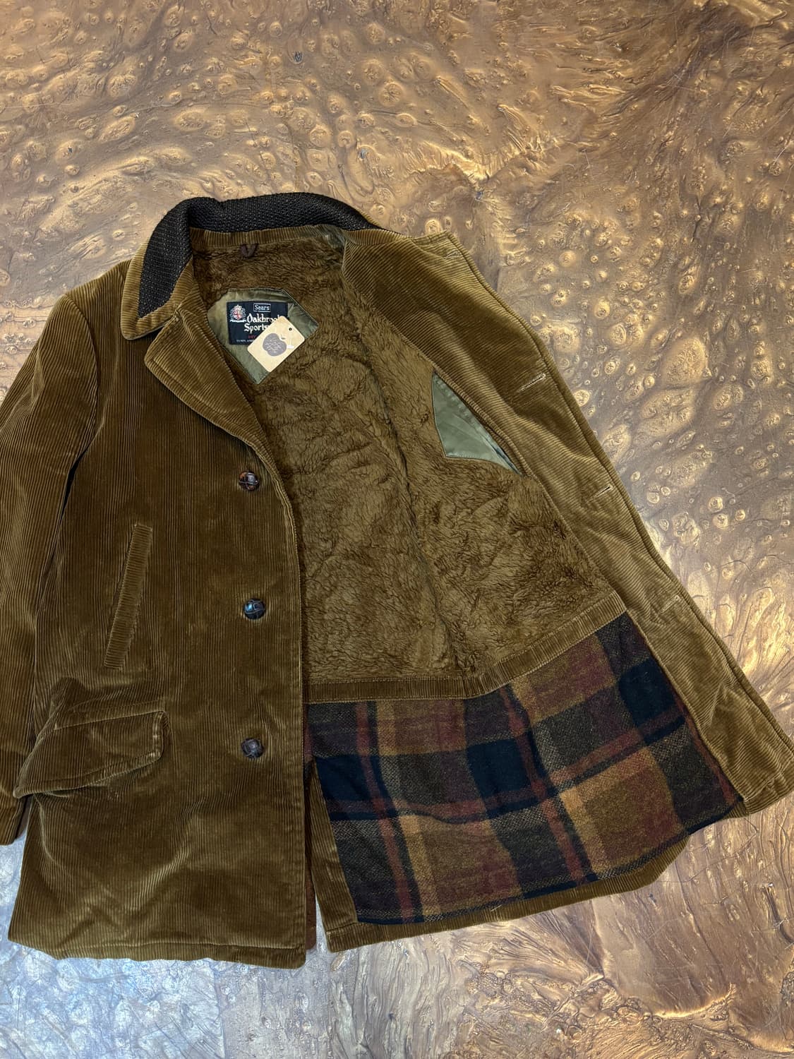 Sears Oakbrook 코듀로이 코트 상품이미지2