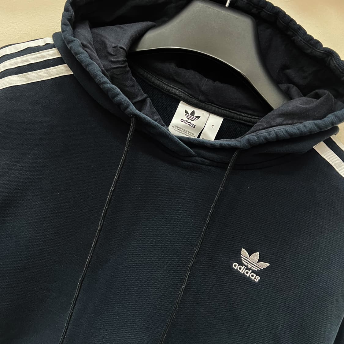 아디다스 크롭 후드티 S 상품이미지3