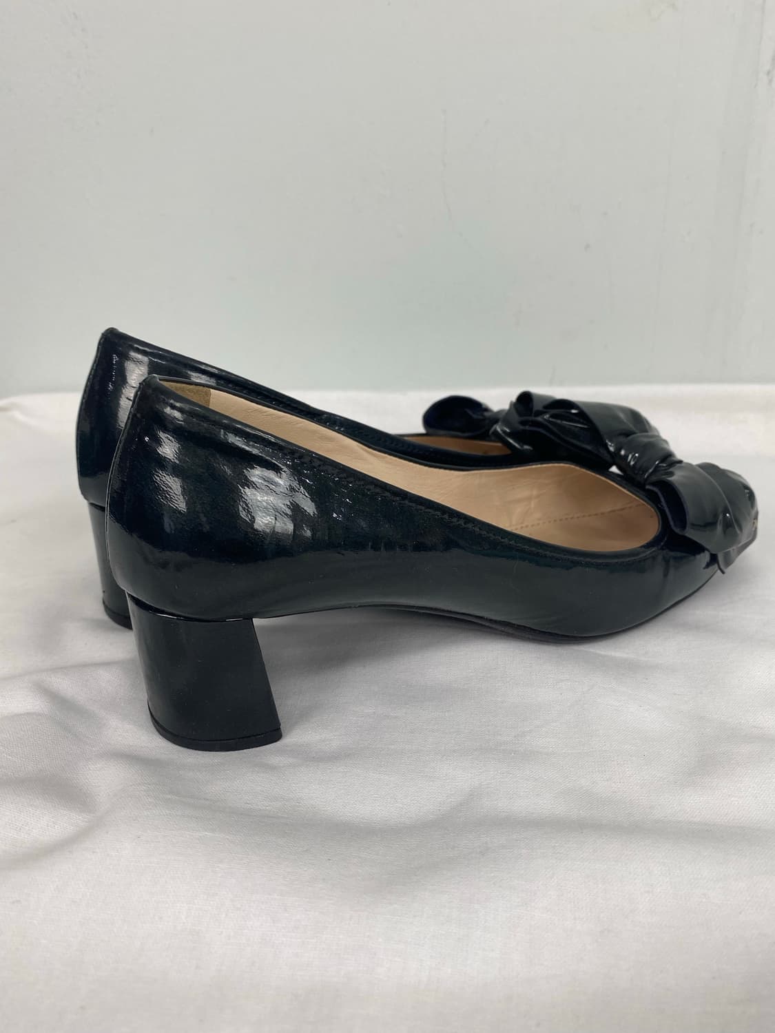 PRADA 프라다 페이던트 리본 펌프스 플랫 구두 36 상품이미지8