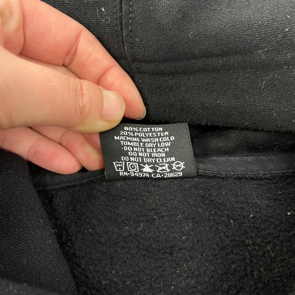 105 스투시 클럽 크라운 후드집업 상품이미지5