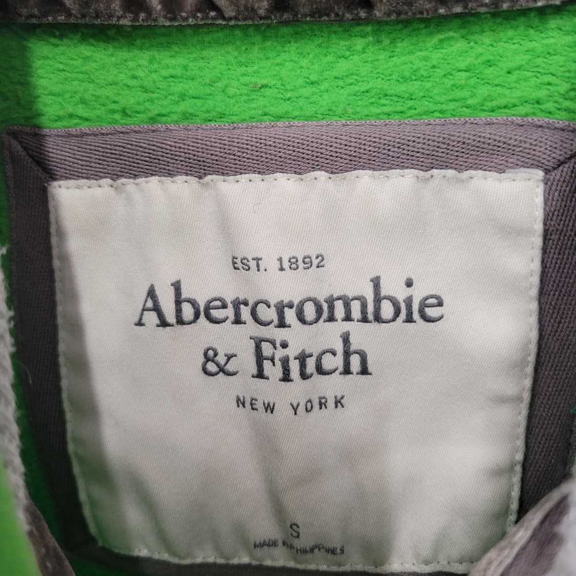 Abercrombie 아베크롬비 후드집업 그린 상품이미지4