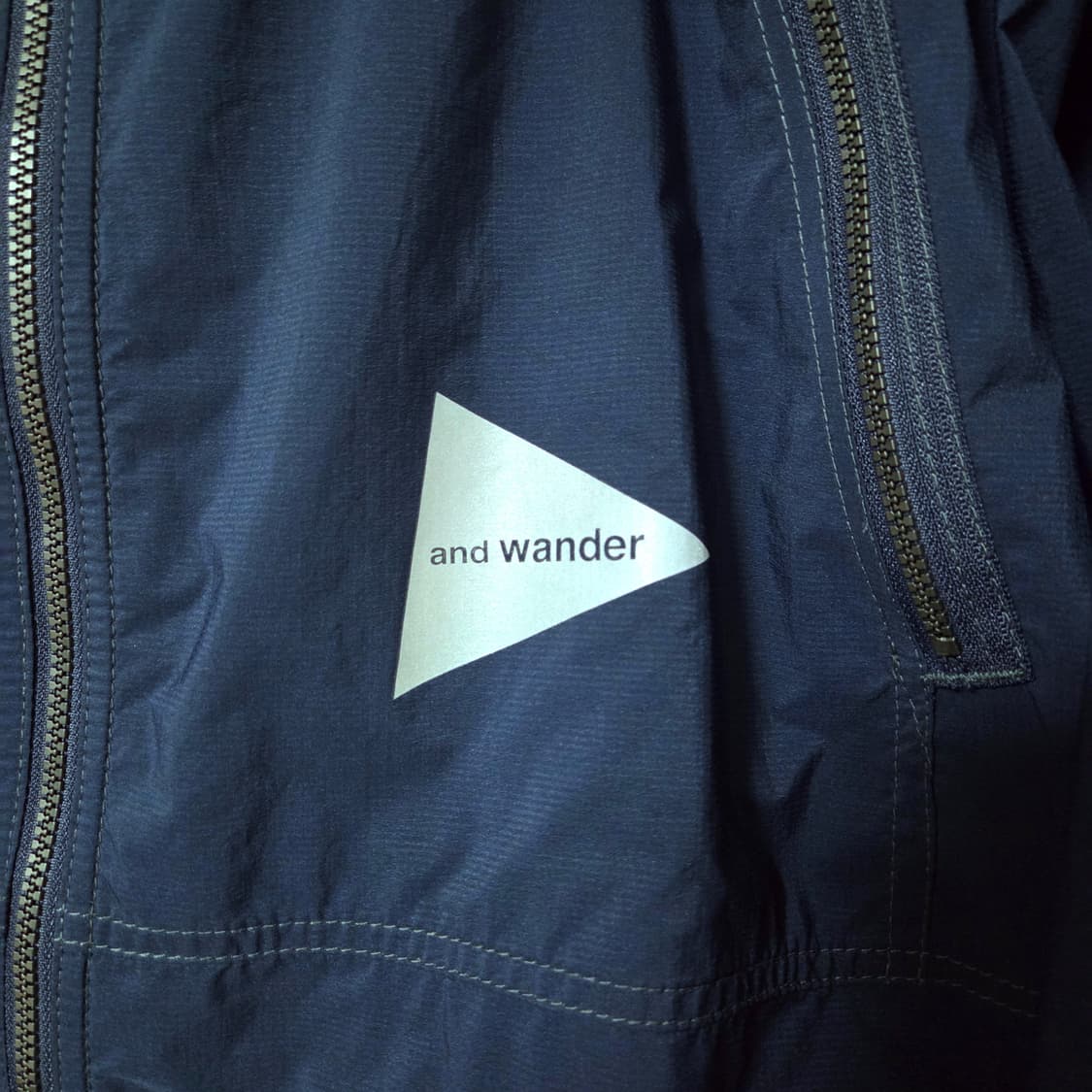 [M] 앤드원더 퍼텍스 윈드 자켓 네이비 / 바람막이 pertex 카키스 상품이미지4