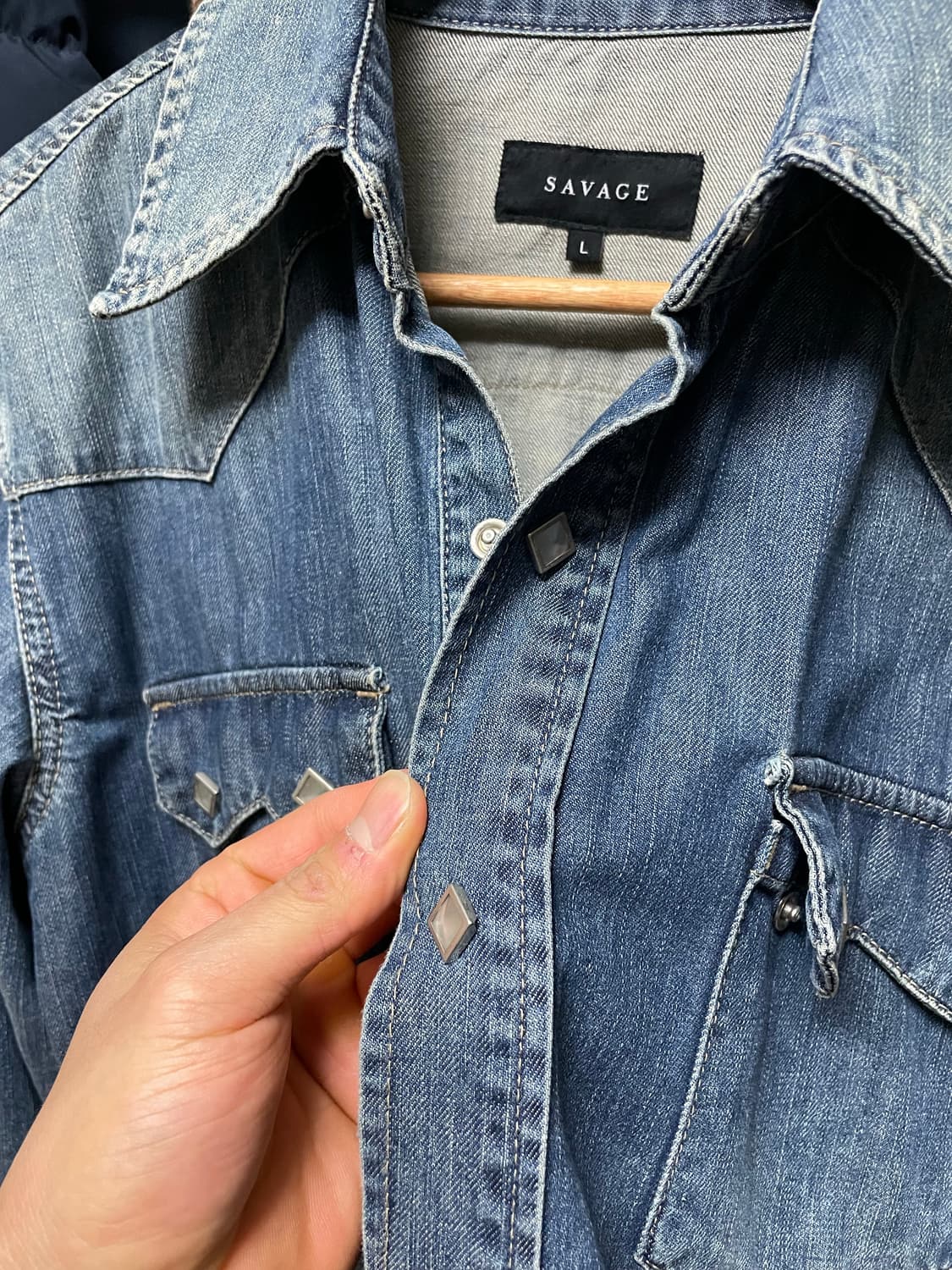 세비지 청셔츠 팝니다. 상품이미지5