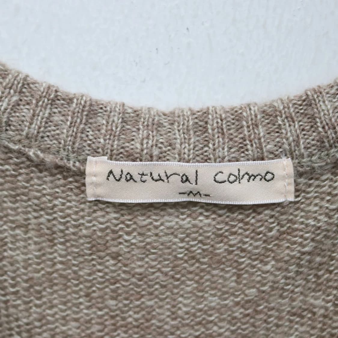 NATURAL COLMO 빈티지 울 혼방 반팔 원피스 60353 상품이미지9