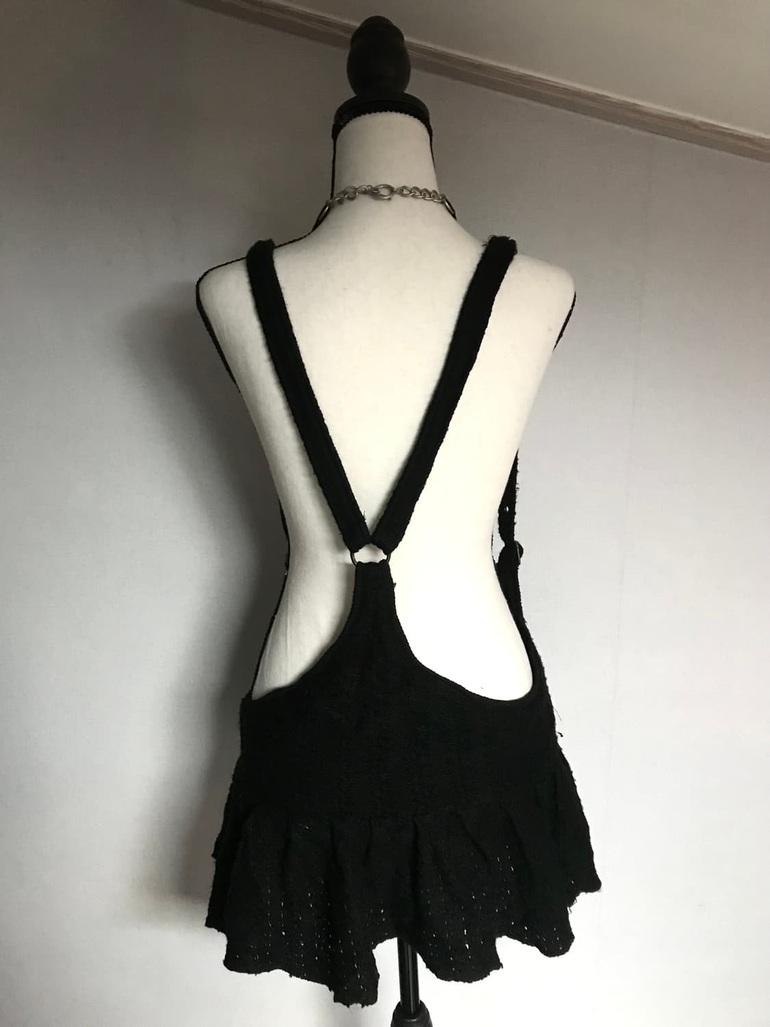 CHIC Black Suspender Mini Skirt 상품이미지2