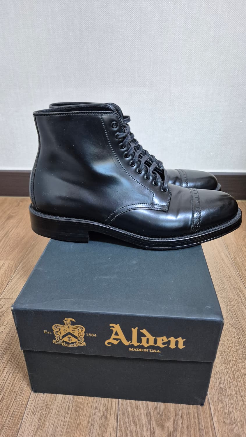 알든 블랙 코도반 점퍼부츠
US 7D(250mm) 상품이미지6