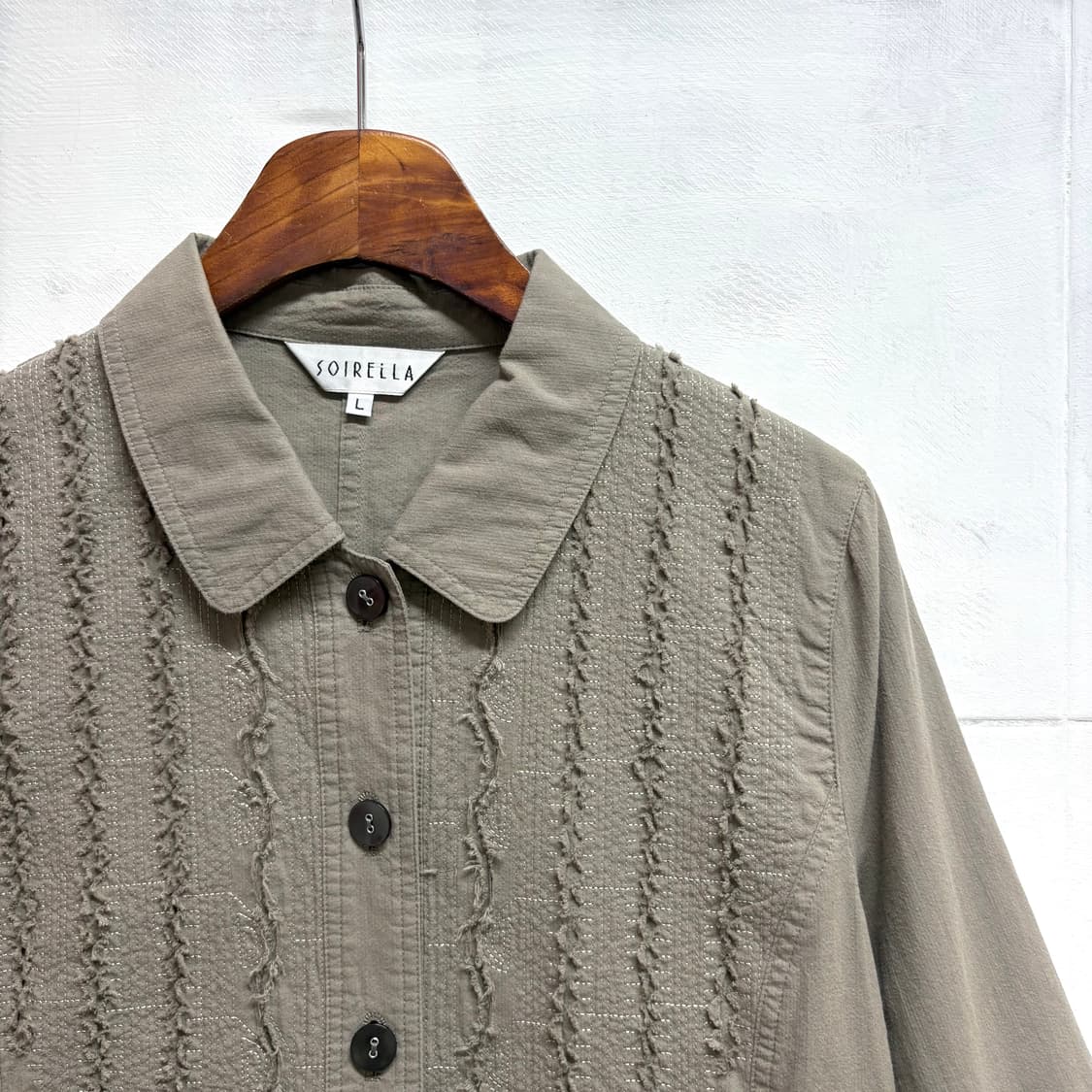 SOIRELLA 자수 프릴 모리걸 페어리 자켓 JPN 상품이미지2